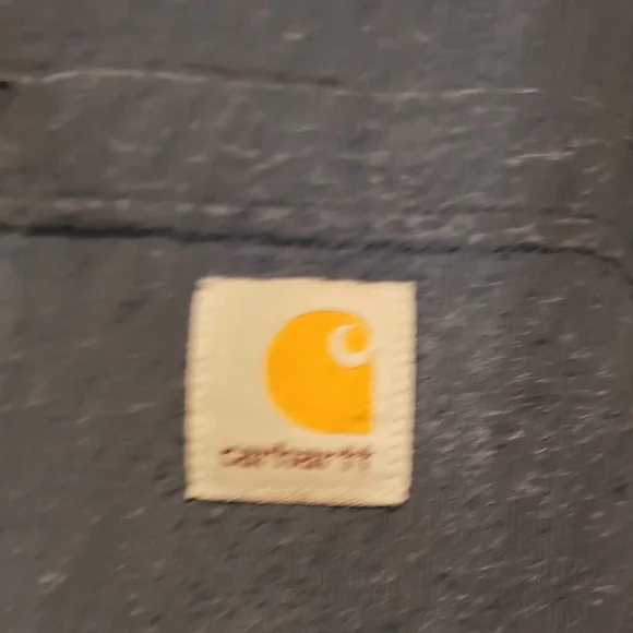 Carhartt Men's Navy Short Sleeve Henley - Picture 3 of 5